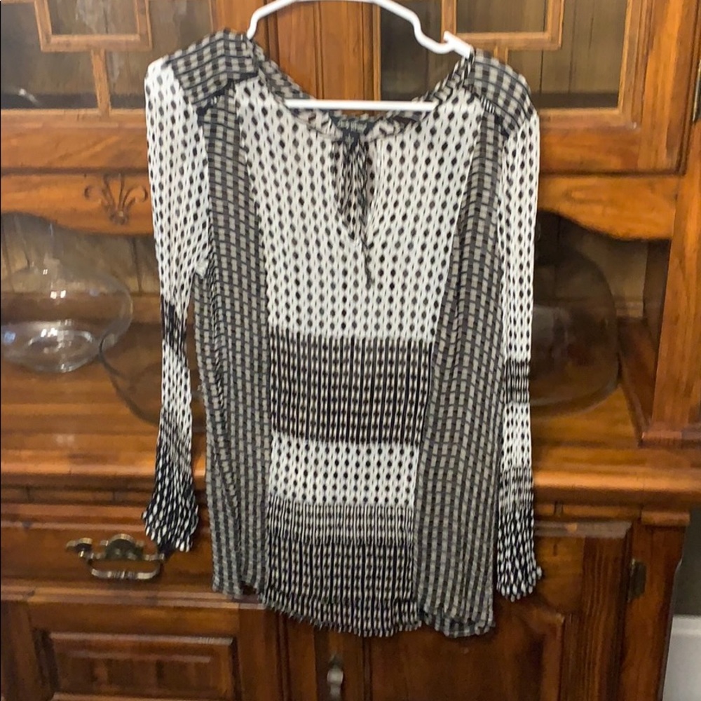 Lucky Brand Sheer Blouse